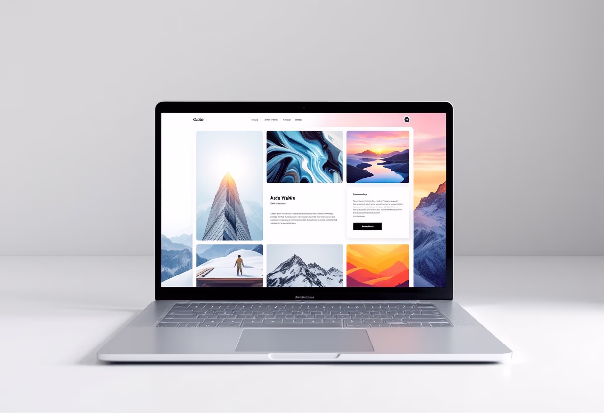 [digital project] image of a digital branding project (for a web development agency)